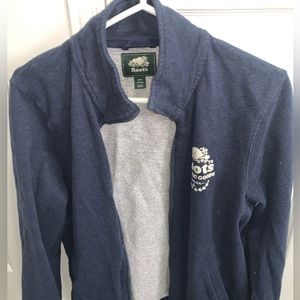 Roots zip up sweater